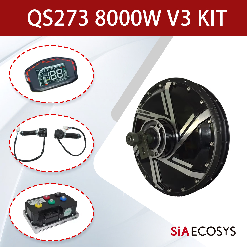 QSMOTOR QS273 V3 8000W 72V Hub - Qs273 Hub Motor 8000W 72V 评论和价格